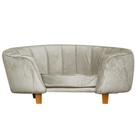 Poltrona Caminha Pet Lady - Veludo Bege Poltrona Caminha Pet Lady - Veludo Bege