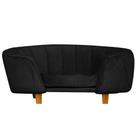 Poltrona Caminha Pet Lady - Veludo Preto Poltrona Caminha Pet Lady - Veludo Preto