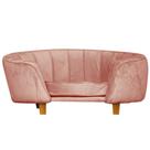 Poltrona Caminha Pet Lady - Veludo Rose Poltrona Caminha Pet Lady - Veludo Rose
