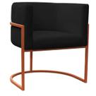 Poltrona Carla Base Bronze - 76cm X 62cm