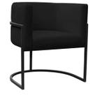Poltrona Carla Base Preta - 74cm X 66cm