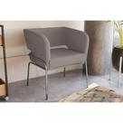 Poltrona Casal Urbana Deluxe Cinza Claro - Kappesberg