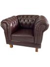 Poltrona Chesterfield Duque Corano café