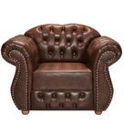 Poltrona Chesterfield Merlo Courano Marrom / Decoracao , Sala estar, tv, recepção, barbearia Poltrona Chesterfield Merlo Courano Marrom / Decoracao , Sala estar, tv, recepção, barbearia