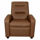 Poltrona Classic Reclinável Tecido material sintético Matrix Cor Marrom