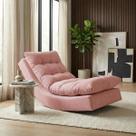 Poltrona Com Leve Balanço Para Sala Quarto Área de Leitura Conforto Relaxante Balance Tecido Bouclé Premium De Luxo Poltrona Com Leve Balanço Para Sala Quarto Área de Leitura Conforto Relaxante Balance Tecido Bouclé Premium De Luxo