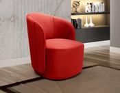 Poltrona Concha Stela Decoração Moderna Vermelho Poltrona Concha Stela Decoração Moderna Vermelho