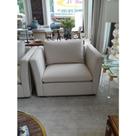 Poltrona Contemporaneo Branca Primeira Linha Alto Padrão