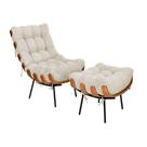 Poltrona Costela com Puff - COS001 Poltrona Costela com Puff - COS001