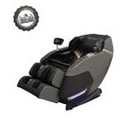 Poltrona de Massagem Elétrica 3D Marvin Controle de Voz Gravidade Zero com Airbags Brinde Massageador de Pés PU Preto G94 - Gran Belo