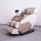 Poltrona de Massagem Elétrica 3D Marvin Reclinação Gravidade Zero Tela LCD PU Bege G94 - Gran Belo