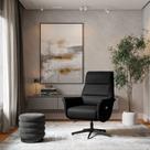Poltrona de Massagem em material sintético Michigan Preto