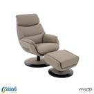 Poltrona de Massagem Montana 6 Pontos de Massagem com Puff em Várias Cores - Rivatti