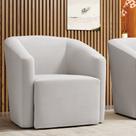 Poltrona Decorativa Base Giratória Stella Max Veludo D03 - D'Rossi