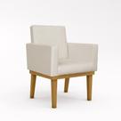 Poltrona Decorativa Base + Reforçada Oferta Tecido material sintético