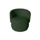 Poltrona Decorativa Beatriz Orgânica Suede Verde Poltrona Decorativa Beatriz Orgânica Suede Verde
