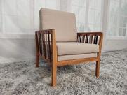 Poltrona Decorativa Bege 503 Aline Poltrona Decorativa Bege 503 Aline