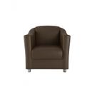 Poltrona Decorativa Bia 1 Lugar Sintético Marrom Matrix Poltrona Decorativa Bia 1 Lugar Sintético Marrom Matrix
