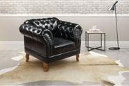 Poltrona Decorativa Chesterfield DUQUE PRETO