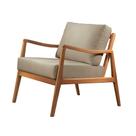 Poltrona Decorativa Couro OffWhite Isis Poltrona Decorativa Couro OffWhite Isis