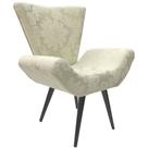 Poltrona Decorativa Elegance 134 Bege Forte