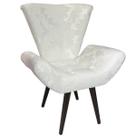 Poltrona Decorativa Elegance 48 Branco