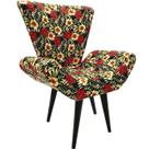 Poltrona Decorativa Elegance Floral