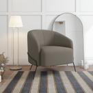 Poltrona Decorativa em Veludo Céu Yescasa