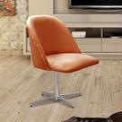 Poltrona Decorativa Gaia Giratória Metal para Sala, Quarto, Recepção Poltrona Decorativa Gaia Giratória Metal para Sala, Quarto, Recepção