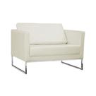 Poltrona Decorativa Julia 106cm Corano Bege Claro - Gran Belo