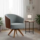 Poltrona Decorativa Julia Base Giratoria Luxuosa Gustavo Decor Poltrona Decorativa Julia Base Giratoria Luxuosa Gustavo Decor