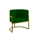 Poltrona Decorativa Lua Base De Ferro Verde Suede Balaqui Decor Poltrona Decorativa Lua Base De Ferro Verde Suede Balaqui Decor