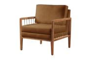 Poltrona Decorativa material ecológico Caramelo Lola Poltrona Decorativa material ecológico Caramelo Lola