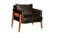 Poltrona decorativa milão luxo dora bela