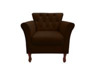 Poltrona Decorativa Moderna Cadeira Estofada Sala Quarto Escritório Viena Poltrona Decorativa Moderna Cadeira Estofada Sala Quarto Escritório Viena