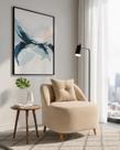 Poltrona Decorativa Moderna Clean Orgânica Feijão para Sala Quarto Clinica Tecido Linho Poltrona Decorativa Moderna Clean Orgânica Feijão para Sala Quarto Clinica Tecido Linho