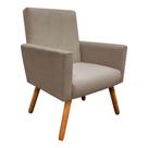 Poltrona Decorativa Nina Capuccino - King Decor