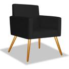 Poltrona Decorativa Nina Preto - King Decor