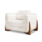 Poltrona Decorativa Nuvina Boucle Cru - Loja Sheep Poltrona Decorativa Nuvina Boucle Cru - Loja Sheep