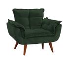 Poltrona Decorativa Opalla Verde