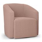 Poltrona Decorativa Orgânica Stella Maxbouclê Rosê D03 - D'rossi