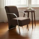 Poltrona Decorativa para Consultório e Escritório com Braços em Alumínio Espuma D28 Estrutura em Madeira Premium para Recepção e Sala Moderna suede Poltrona Decorativa para Consultório e Escritório com Braços em Alumínio Espuma D28 Estrutura em Madeira Premium para Recepção e Sala Moderna suede