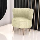 Poltrona Decorativa para Sala Ariel Boucle Bege Poltrona Decorativa para Sala Ariel Boucle Bege