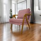 Poltrona Decorativa para Sala Cadeira Reforçada Shine Madeira Maciça Tecido Bouclé Premium Cores Poltrona Decorativa para Sala Cadeira Reforçada Shine Madeira Maciça Tecido Bouclé Premium Cores