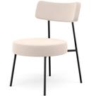 Poltrona Decorativa Para Sala De Estar Base Fixa Londres L02 Suede - Lyam