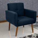 Poltrona Decorativa para Sala de Estar Havana