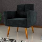 Poltrona Decorativa para Sala de Estar Havana