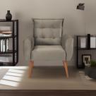 Poltrona Decorativa Para Sala De Estar Quarto E Escritorio Dakota Veludo Matrix - Cappuccino Cappuccino Poltrona Decorativa Para Sala De Estar Quarto E Escritorio Dakota Veludo Matrix - Cappuccino Cappuccino