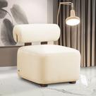 Poltrona Decorativa para Sala Helora Bouclê E03 - D'Rossi