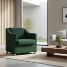 Poltrona Decorativa Para Sala Recepção Manicure Barbearia Salão de Beleza Cadeira Reforçada Mila Tecido Suede Pés Cromado Poltrona Decorativa Para Sala Recepção Manicure Barbearia Salão de Beleza Cadeira Reforçada Mila Tecido Suede Pés Cromado